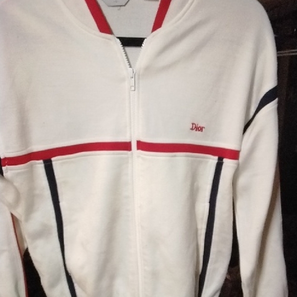 Dior Other - Dior White and Red Performance Jacket